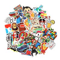 Fngeen Random Sticker 150pcs Variety Vinyl Car Sticker Motorcycle Bicycle Luggage Decal Graffiti Patches Bike Skateboard Stickers for Laptop Stickers (150pcs)