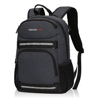 Veevanpro Cooler Backpack Insulated Backpack Cooler Lightweight Skateboard Backpack Leakproof Soft Cooler Bag 25 Cans, Dark Blue