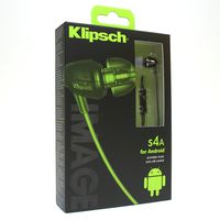 Klipsch Image S4A In-ear Headphones Black for Android (Discontinued by Manufacturer)