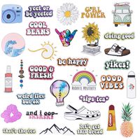 VSCO Stickers for Water Bottles, Cute Aesthetic Trendy Laptop Stickers for Teens, Boys, VSCO Girl Essential Stuff Sticker Pack for Hydroflasks Phone Photo Sharing