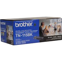 Brother TN115BK High Yield Black Toner Cartridge - Retail Packaging