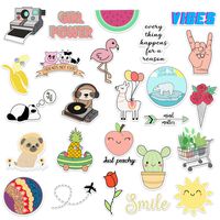RipDesigns - 25 VSCO Stickers for Water Bottles, Laptops (Series 10)