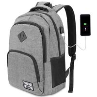 17.3 Inch Laptop Backpack,School Backpack for Travel and Business with USB Charger Port