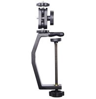 PEDCO UltraClamp Assembly 360 Swivel Camera Mount Accessory for Cameras, Scopes, and Binoculars (4-Inch w/Swivel)