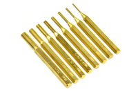 SE 8-Piece Brass Pin Drive Punch Set in a Pouch - ST1032B