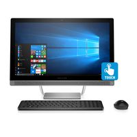 HP Pavilion 24-inch All-in-One Computer, Intel Core i7-7700T, 12GB RAM, 1TB hard drive, Windows 10 (24-b240, Silver)