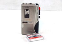 sanyo trc580m microcassette recorder dictating