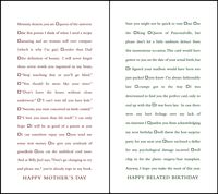 Quiplip Funny Fill-in-The-Blank Mother's Day and Belated Birthday Cards, 6-Pack (QL18326PCK)