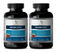 Digestion aid - Hawthorn Extract - Hawthorn Flower and Leaf - 2 Bottles 240 Capsules