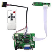VSDISPLAY HDMI+VGA+2AV LCD Controller Board Work For 14" 15.6'' LP140WH1 BT140XW02 B156XW02 1366x768 40Pin LED Backlight LCD Panel(Not list all the types which are compatible work with)