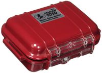 Pelican 1010 Micro Case Solid Red With Red Lid, 5.44 x 4.06 x 2.13