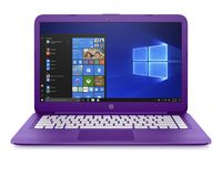 HP Stream 14-cb020nr  Laptop (Windows 10 Home, Intel Celeron N3060 Processor, 14" HD WLED-Backlit (1366 x 768) Display, 32 GB eMMC Storage, RAM: 4 GB DDR3) Infinity Purple (Certified Refurbished)