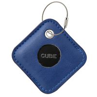 Oritys Case for Cube Pro Key Finder Tracker, Cube Pro Case Come with Keychain, Blue.