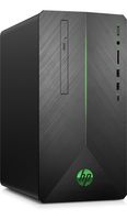 HP Pavilion 690-0010 Gaming PC, Windows 10, AMD:R3-2200G, 3.5 GHz, Amd-Radeonrx550/4GB, 1 TB, Black/Green, MT (Refurbished)