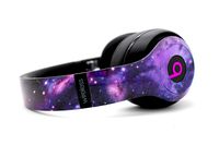 Beats by Dre Studio 3 Wireless Headphones - Custom Painted Dr. Dre Bluetooth - (Galaxy)