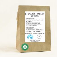 Cinnamon 2000mg 60 Caps Anti-Inflammatory Superfood Vegan Friendly