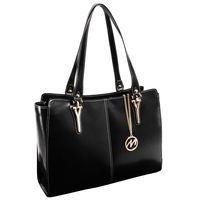 McKleinUSA GLENNA 97555 Black Leather Women's Business Tote