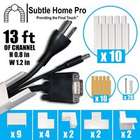 100 PCS Reusable Fastening Cable Ties, Microfiber Cable Straps Hook and Loop (BONUS Totally 7 PCS Cable Organizer Clips Holder)