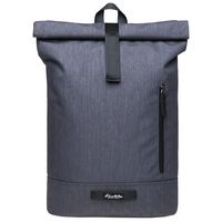 KAUKKO Large Multipurpose Water-Repellent Backpack Satchel Bookbags for Hiking Camping Travel with Laptop Compartment (06-2-grey)