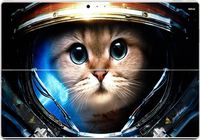 Space Cat Surface Pro 3 Vinyl Decal Sticker Skin by Demon Decal