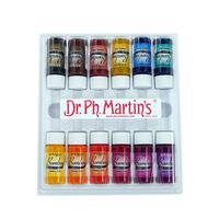 Dr. Ph. Martin's Bombay India Ink Bottles, 0.5 oz, Set of 12 (Set #2)