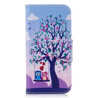 Galaxy S8 Plus Case, Bear Village Painted Pattern Premium PU Leather Magnetic Wallet Case Cover with Kickstand and Card Holder ID Slot for Samsung Galaxy S8 Plus (#2 Tree)