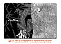 decalrus - Protective Decal for The Lenovo Yoga 720 15 (15.6" Screen) Laptop with Customized Name LEyoga720_15-Name8