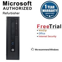 HP EliteDesk 800 G1 Small Form Business High Performance Desktop Computer PC (Intel Core i5 4570 3.2G,8G RAM DDR3,240G SSD+500GB HDD,DVD-ROM,WiFi, Windows 10 Professional)(Certified Refurbished)