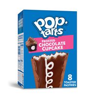 Pop-Tarts, Breakfast Toaster Pastries, Frosted Chocolate Cupcake, Proudly Baked in the USA, Value Pack, 13.5oz Box (1 Pack 8 Count)