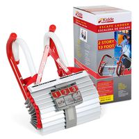 Kidde 468093  KL-2S Two-Story Fire Escape Ladder with Anti-Slip Rungs, 13-Foot