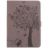 Bear Village iPad 2017 / iPad 2018 (9.7 Inch) Case, Leather Magnetic Case, Fullbody Protective Cover with Stand Function for Apple iPad 2017 / iPad 2018 (9.7 Inch), Gray
