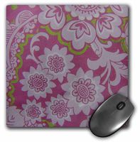 3dRose LLC 8 x 8 x 0.25 Inches Victorian Floral Mouse Pad (mp_12796_1)