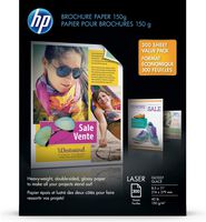 Hp Brochure 150G Laser Paper, Glossy 8.5. X 11, 300 Sheets