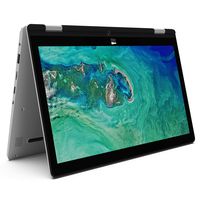 XIDU PhilBook Touchscreen 2-in-1 Laptop, 11.6-Inch Full HD IPS Display Convertible Notebook, Intel Atom Processor, 4GB RAM, 64GB eMMC, Webcam, WiFi, Bluetooth, USB 3.0, HDMI, Windows 10 Home, Silver