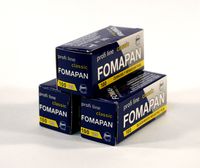 FOMA 420112 Fomapan 100 ISO 120 Size (Black) (3 Packs)