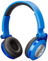 JBL E40BT Blue High-Performance Wireless On-Ear Bluetooth Stereo Headphone, Blue (Renewed)