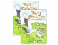 Best Seller! Twice Upon A Time Twins Baby Memory Books (Hardcover - Set of 2)