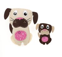 American Girl Crafts Dog Sew and Stuff Activity Kit, DIY Dog Stuffed Animals
