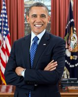 Barack Obama Photograph - Historical Artwork from 2012 - US President Portrait - (5" x 7") - Semi-Gloss