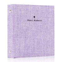 Ablus 100 Pockets Mini Photo Album - Fits for Fujifilm Instax Mini 9 Mini 8 Mini 90 Mini 25, Polaroid Snap PIC-300, Kodak Mini 3-Inch Film (Purple)