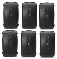 Yamaha High-Performance 130 Watt Natural Surround Sound 2-Way Indoor/Outdoor Weatherproof Home Theater Speakers (Set of 6)