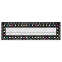Teacher Created Resources Chalkboard Brights Name Plates (5624)