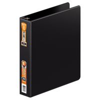 Wilson Jones Heavy Duty Round Ring Binder with Extra Durable Hinge, 1.5-Inch, Black (W364-34NB)
