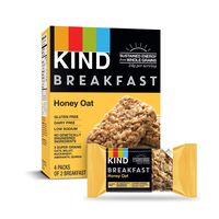 KIND Breakfast Bars, Honey Oat, Gluten Free, 1.8 Ounce, 32 Count