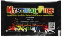 Mystical Fire Campfire Fireplace Colorant Packets (50 pack, Mystical Fire )
