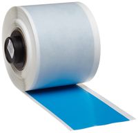 Brady PTL-43-439-BL TLS 2200 and TLS PC Link 1.9" Width x 50' Height, B-439 Permanent Vinyl, Matte Finish Blue Label