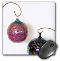 3dRose LLC 8 x 8 x 0.25 Holiday Hand Blown Glass Christmas Ornament Cindy Miller Hopkins Mouse Pad (mp_83250_1)