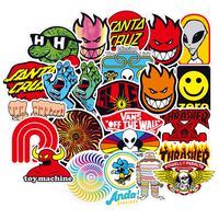 100Pcs Cool Hot Fashion Mark Ins Stickers for Laptop Stickers Motorcycle Bicycle Skateboard Luggage Decal Graffiti Patches Stickers