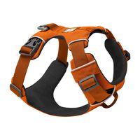 RUFFWEAR - Front Range Dog Harness, Reflective and Padded Harness for Training and Everyday, Campfire Orange, Large/X-Large