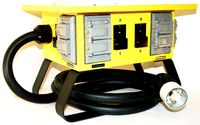 CEP Construction Electrical Products 6508GU 50-Amp Single Phase Power Box